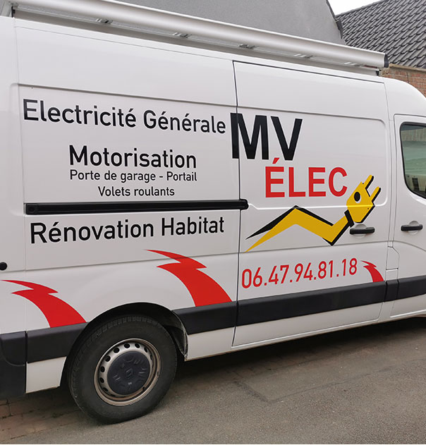M.V. ELEC entreprise en électricité